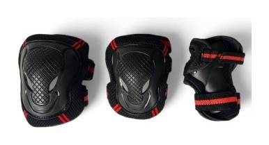 Комплект захисту для роликів, скейту, велосипеда Sports Helmet 276, укр, укр