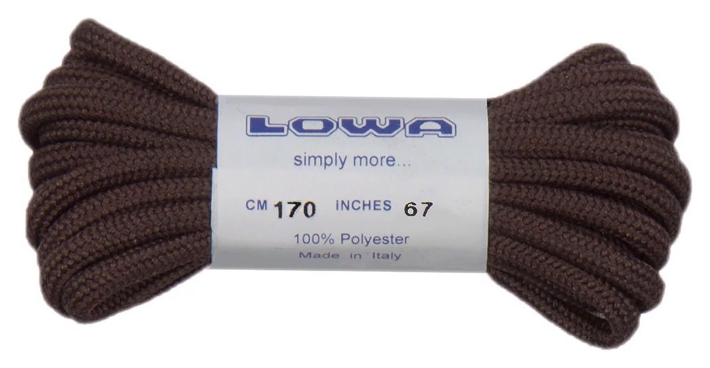 LOWA шнурки Zephyr 170 cm dark brown, укр, укр