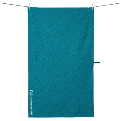 Полотенце Lifeventure Soft Fibre Printed Teal Giant
