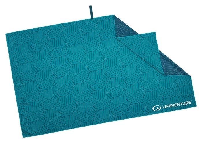 Полотенце Lifeventure Soft Fibre Printed Teal Giant