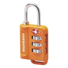 Munkees 3610 брелок-замок TSA Combi Lock orange