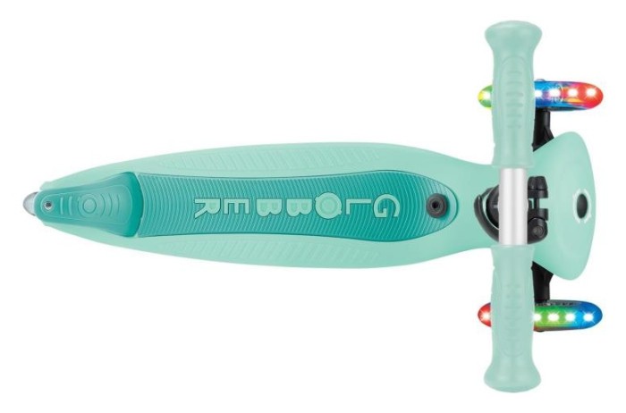 Самокат GLOBBER серії GO UP ACTIVE 360 м'ятний, до 20/50кг, 1+, колеса світяться, укр, укр