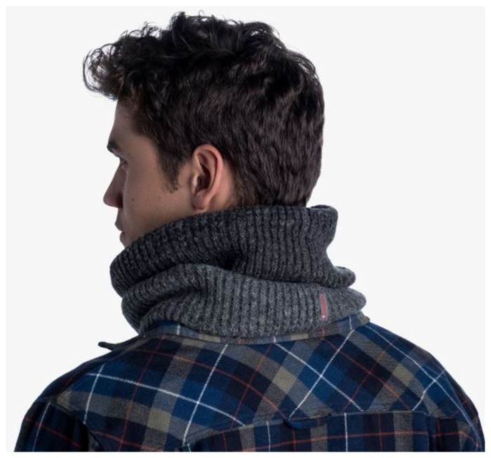 Шарф Buff Knitted&Fleece Neckwarmer, Marin Graphite