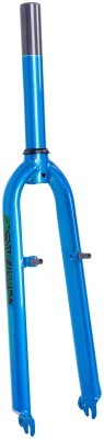 Вилка 24 жорстка сталь 1-1/8 rod-200 б/різьб. v-br синій YS 7992