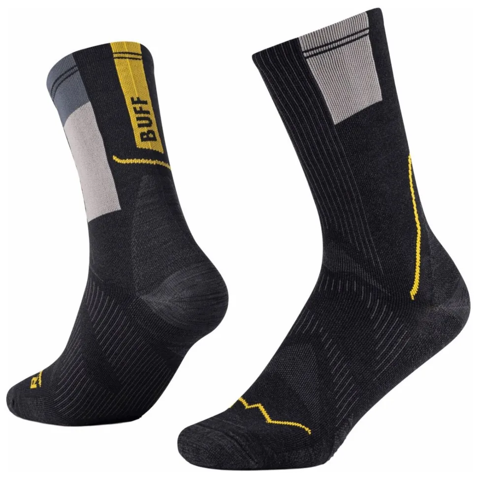 Шкарпетки Buff Coolnet Crew Socks, Graphite (42-44)