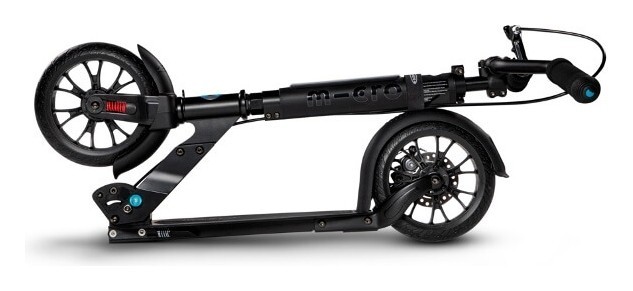 Самокат Micro Metropolitan deluxe black, укр, укр