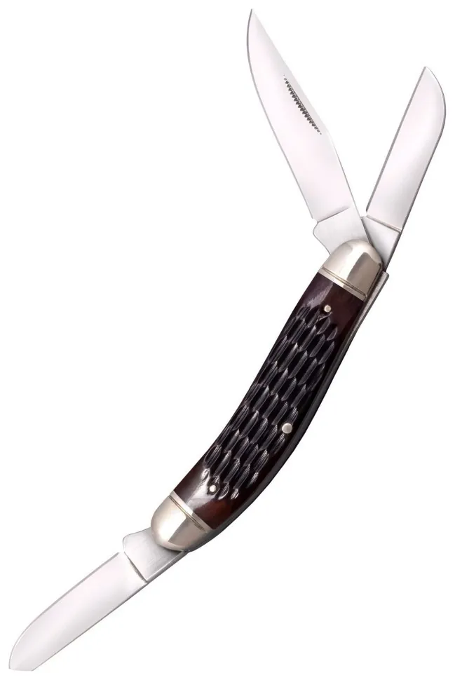 Ніж складаний Cold Steel Gentleman's Stockman, Jigged Bone (SHM_CST CS-FL-GSTKM-J)