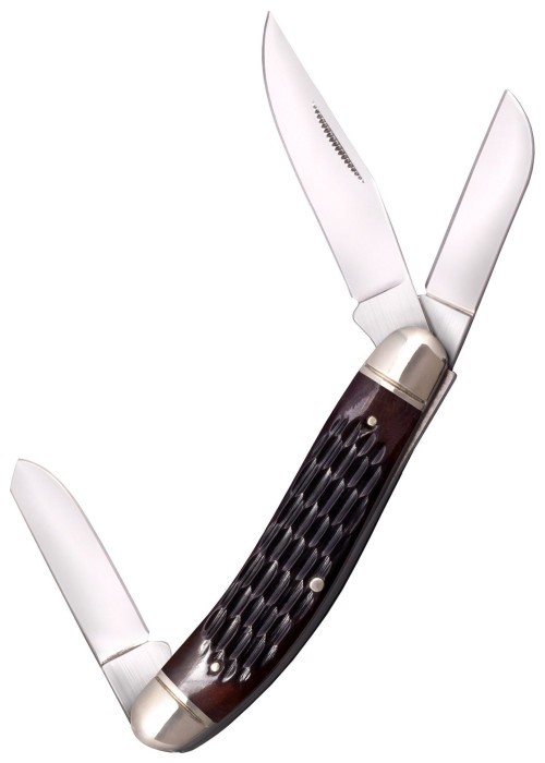 Ніж складаний Cold Steel Gentleman's Stockman, Jigged Bone