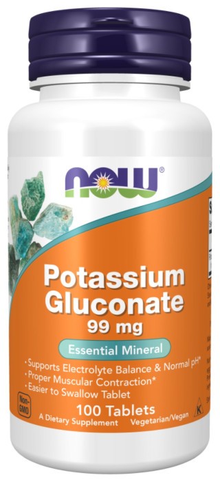 Potassium Gluconate 99mg - 100 tabs