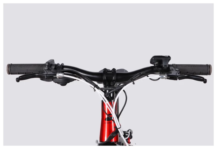 Велосипед з електроприводом 26" AL Formula eMOTION DD FR рама-13" 36B 10А*г 500Вт червоно-сріблястий 2026