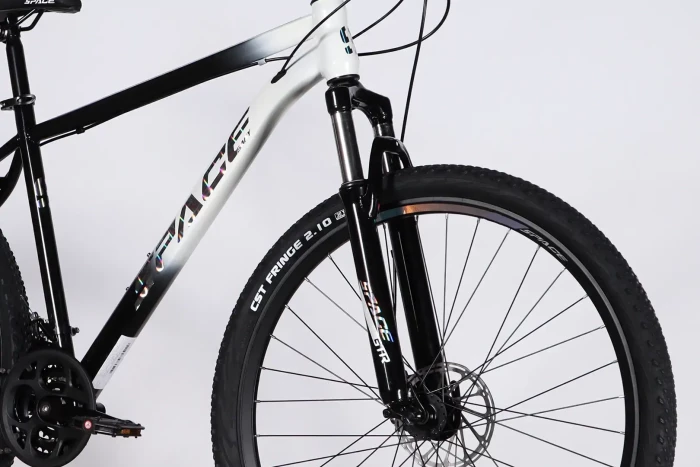 Велосипед ST 29" SPACE MARS DD FR рама-20" чорний з білим 2026