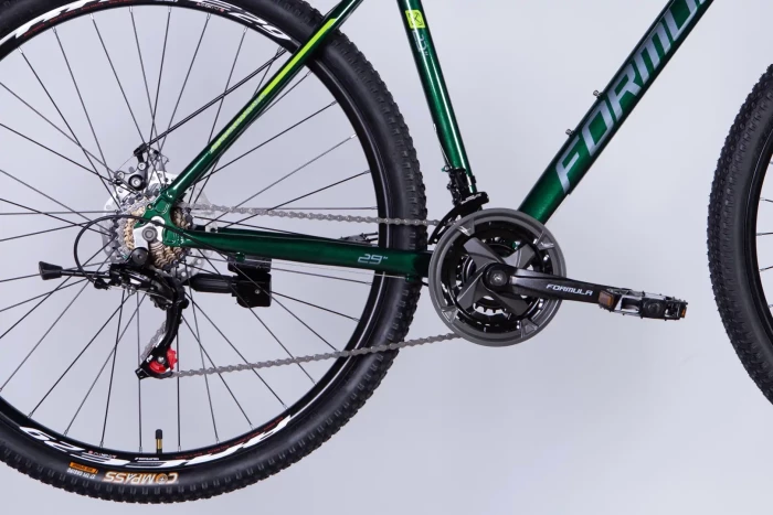 Велосипед AL 29" Formula MOTION DD FR рама-21" зелений 2026