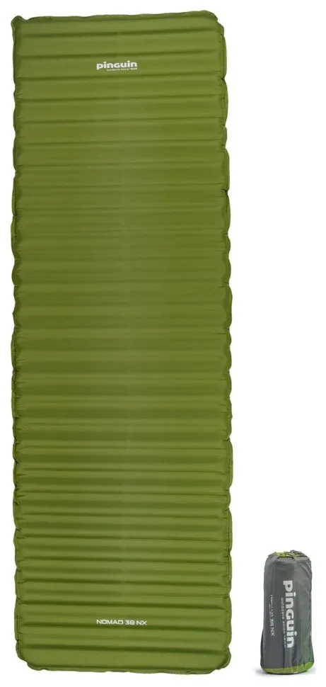 Самонадувний килимок Pinguin Nomad NX, 194x64x3.8см, Khaki (SHM_PNG 715347)