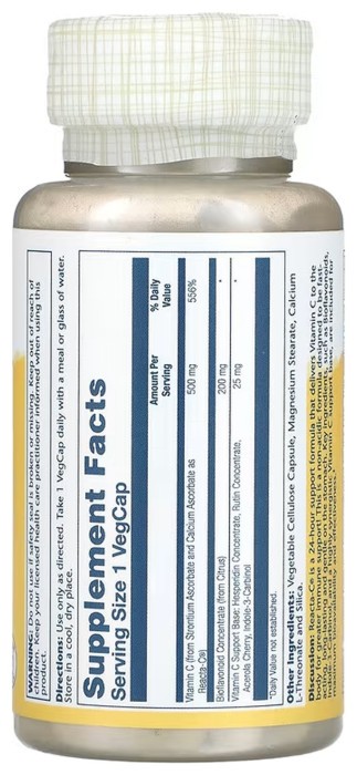 Reacta-C 500mg - 60 vcaps
