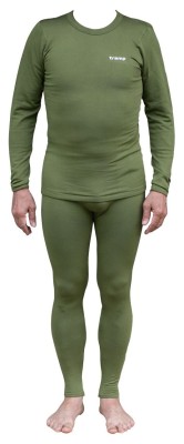 Термобілизна чоловіча Tramp Warm Soft комплект (футболка+штани) олива UTRUM-019-olive, UTRUM-019-olive-2XL