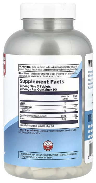 Magnesium Fully Chelated - 270 tabs