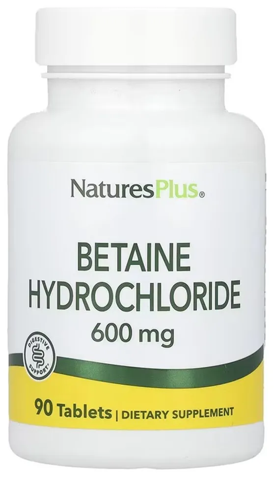 Betaine Hydrochloride 600mg - 90 tabs (DSN_2023-10-6846)