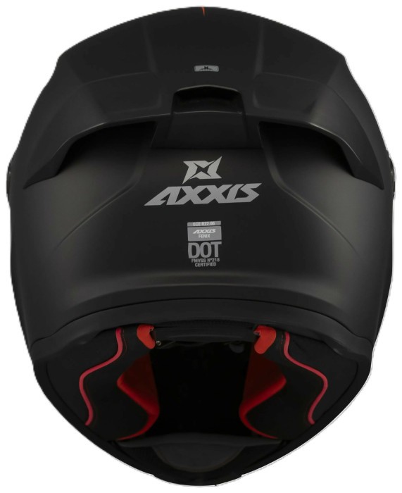 Мотошолом AXXIS FENIX SOLID A1 Matt Black