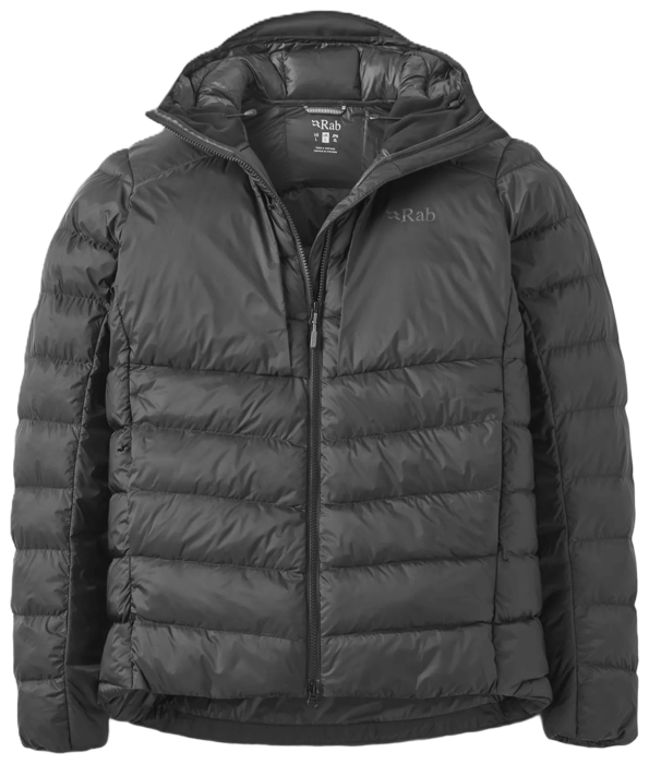 Зимова чоловіча куртка Rab Cirrus Ultra Hoody, Black