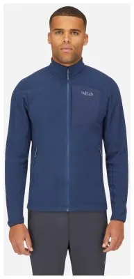 Чоловіча флісова кофта Rab Tecton Jacket, Deep Ink