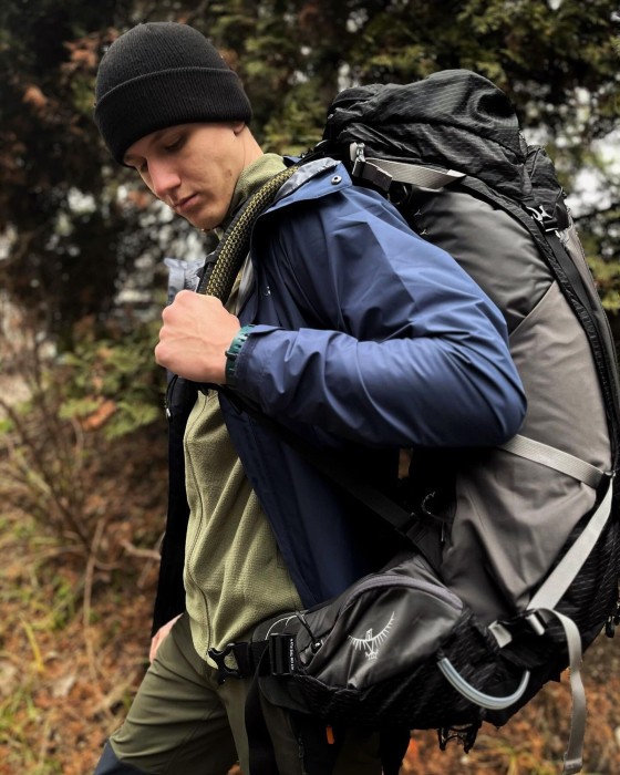 Чоловіча флісова кофта Rab Tecton Jacket, Deep Ink
