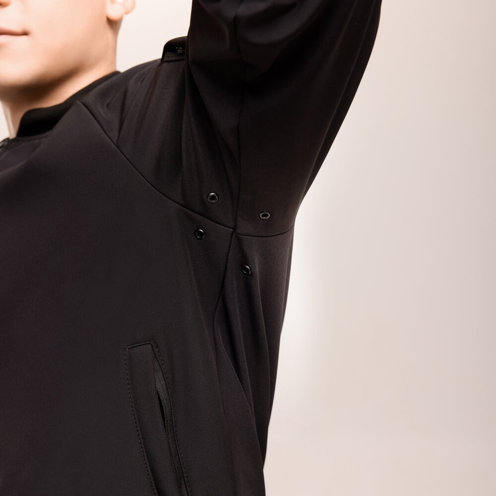 Бомбер Pobedov Thunder Чорний S OWbb3 167Sba