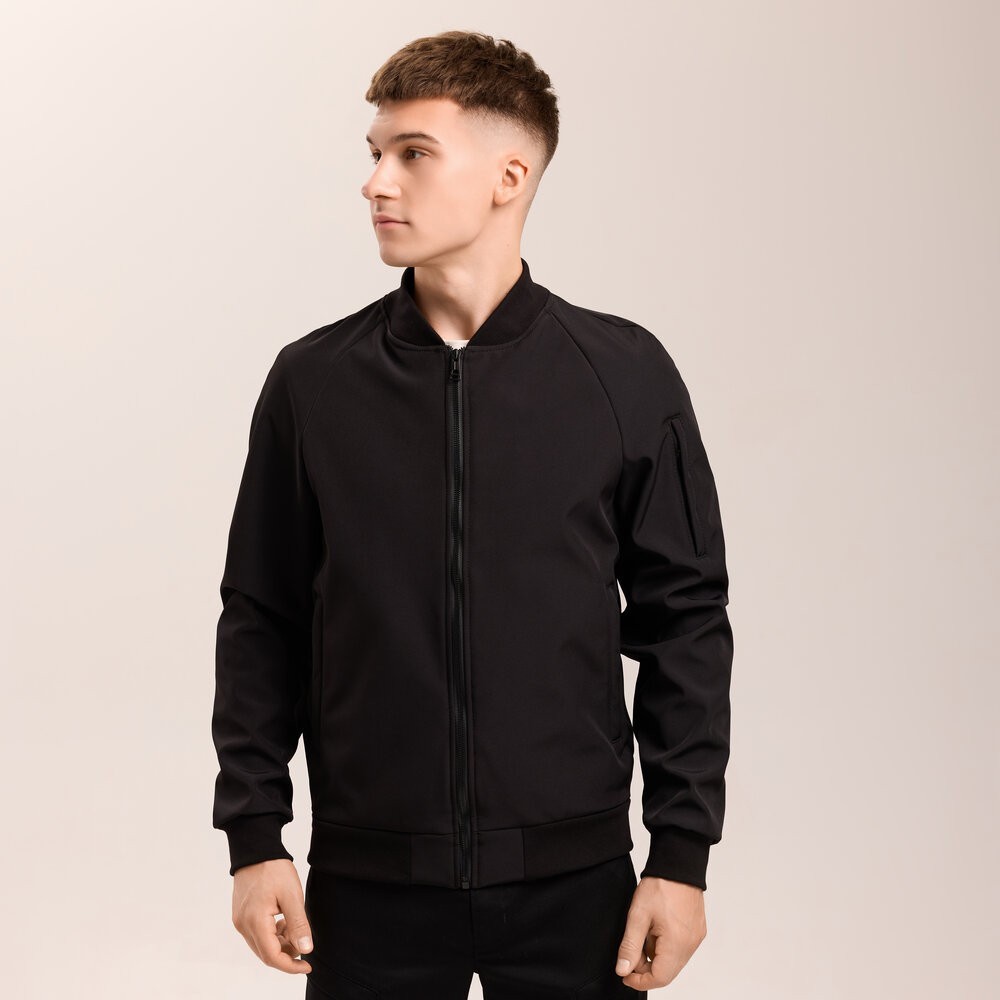 Бомбер Pobedov Thunder Чорний S OWbb3 167Sba, укр, укр