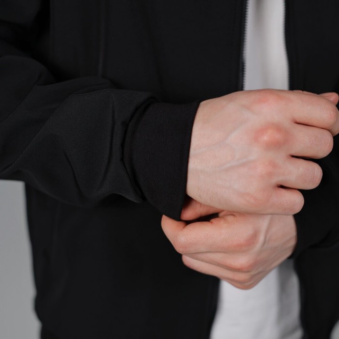 Бомбер Pobedov Thunder Черный S OWbb3 167Sba