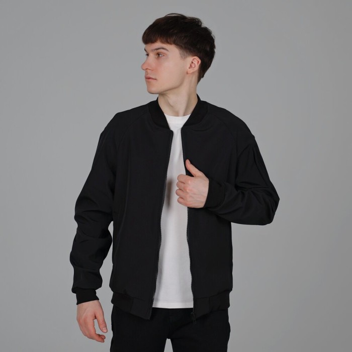 Бомбер Pobedov Thunder Черный S OWbb3 167Sba