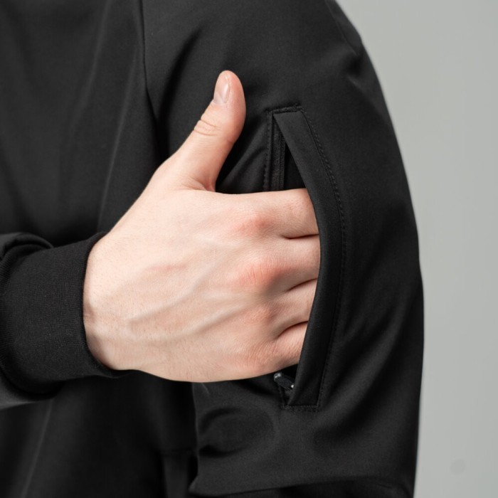 Бомбер Pobedov Thunder Черный S OWbb3 167Sba