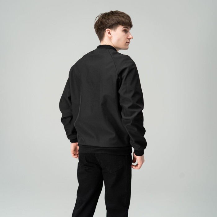 Бомбер Pobedov Thunder Черный S OWbb3 167Sba