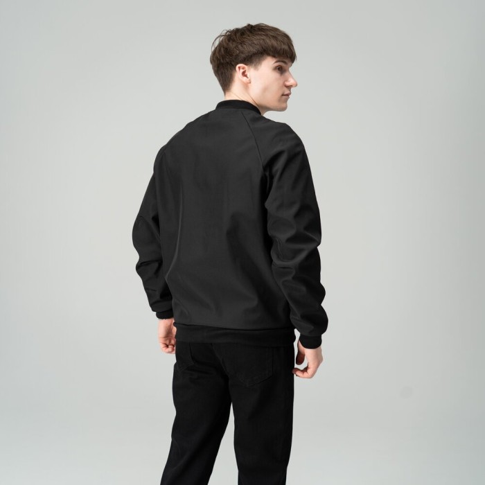 Бомбер Pobedov Thunder Черный S OWbb3 167Sba