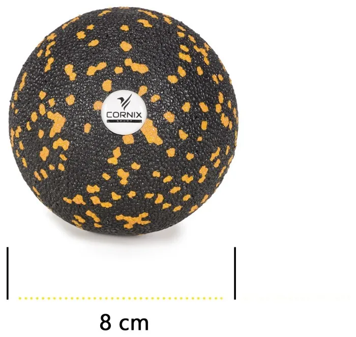 Масажний набір Cornix (Ball 8 см, Duoball 8 х 16 см та Foam Roller 30 х 15 см) XR-0081