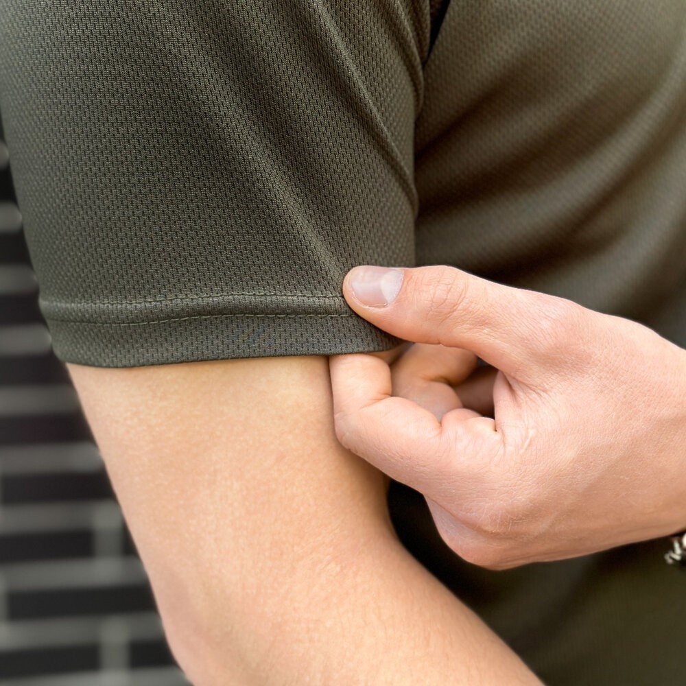 Футболка хакі кулмакс чоловіча Pobedov Ergo