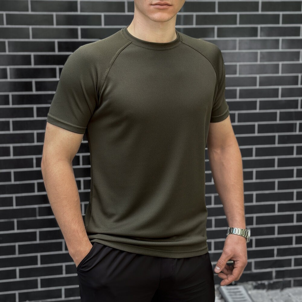 Футболка хаки кулмакс мужская Pobedov Ergo