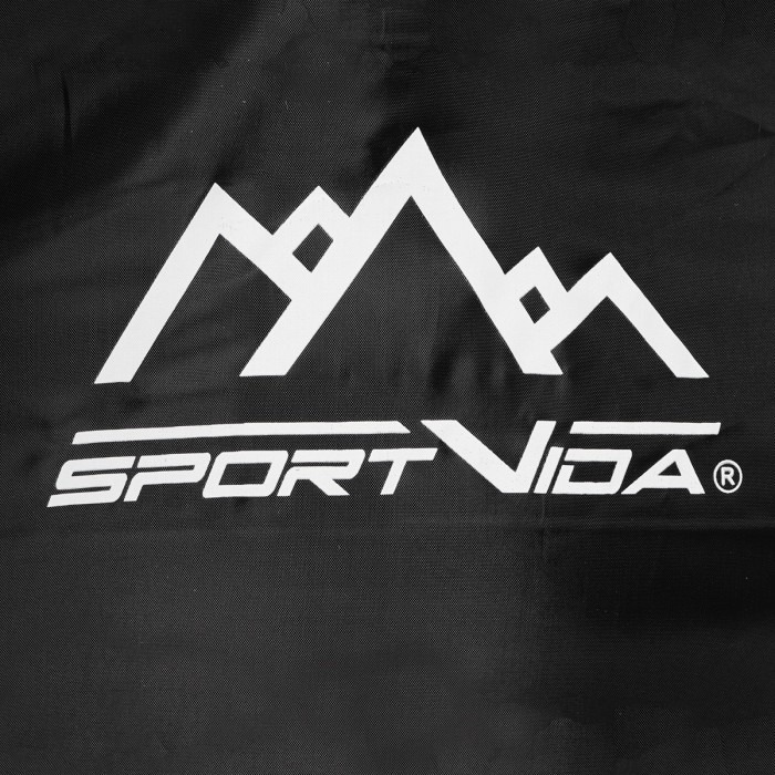 Спальний мішок (спальник) ковдра SportVida SV-CC0062 +2 ...+21°C R Black/Grey