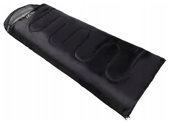 Спальний мішок (спальник) ковдра SportVida SV-CC0062 +2 ...+21°C R Black/Grey