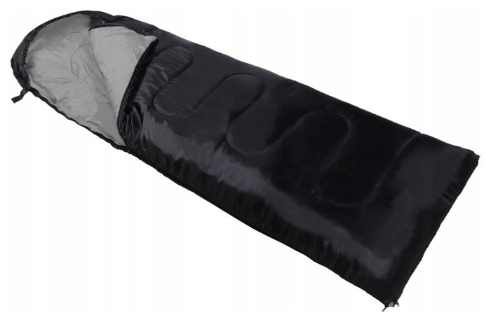 Спальний мішок (спальник) ковдра SportVida SV-CC0062 +2 ...+21°C R Black/Grey