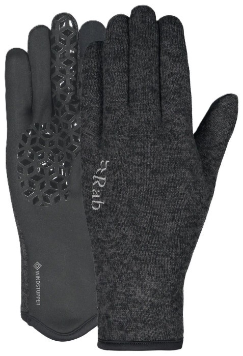 Рукавички жіночі Rab QuestWindstopper Gloves Wmns, Anthracite