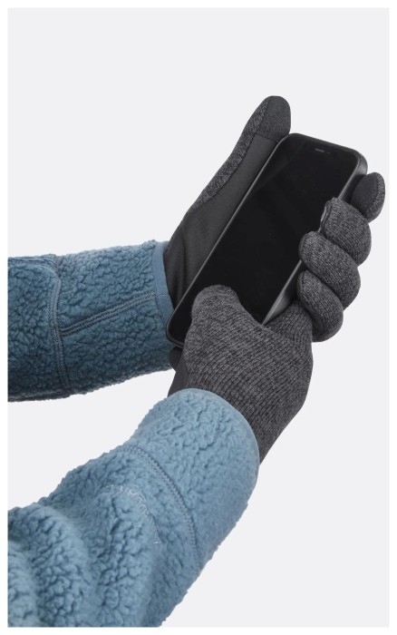 Рукавички жіночі Rab QuestWindstopper Gloves Wmns, Anthracite
