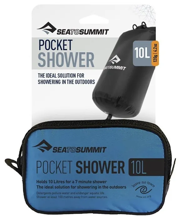 Душ переносной Pocket Shower Black, 10 л от Sea to Summit