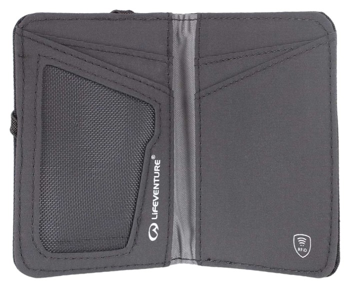 Кошелек Lifeventure Recycled RFID Card Wallet grey