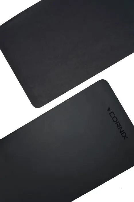 Коврики спортивные Cornix PU 183 x 68 x 0.4 см для йоги и фитнеса XR-0317 Black