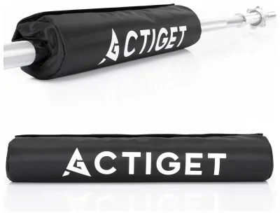 Накладка (бампер) на гриф Actiget Barbell Pad ACT0057 Black