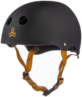Шолом Triple8 Sweatsaver Halo Water Helmet Black Rubber (XS)