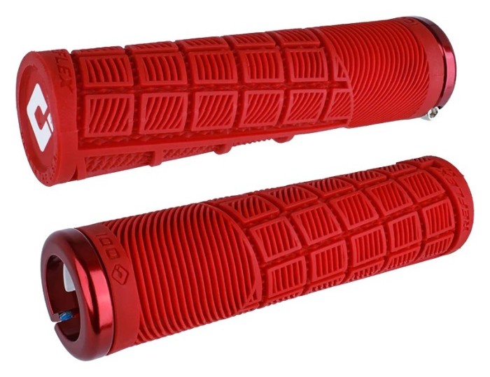 Грипси ODI Reflex XL v2.1 Lock-On MTB Closed End 135mm Red, укр, укр