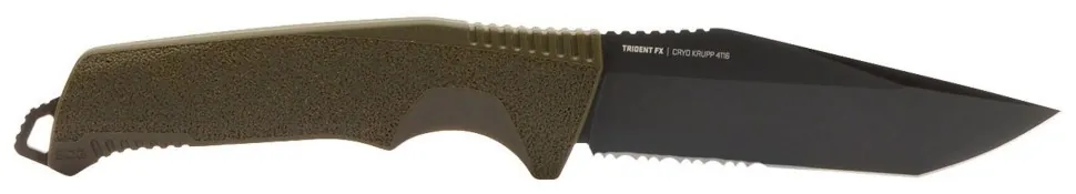 Ніж SOG Trident FX, OD Green/Partaily Serrated (SHM_SOG 17-12-04-57)