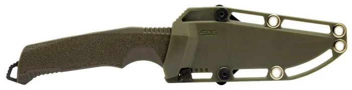 Ніж SOG Trident FX, OD Green/Partaily Serrated