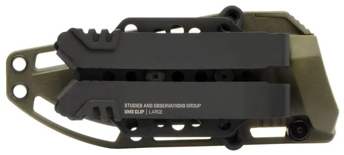 Ніж SOG Trident FX, OD Green/Partaily Serrated