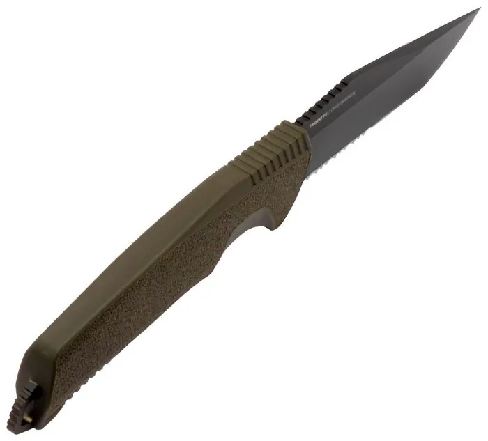 Ніж SOG Trident FX, OD Green/Partaily Serrated